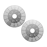 304 Edelstahl Kaffeemühle Größentabelle, 18-stufige Vergleichsanleitung für Espresso Mokka...