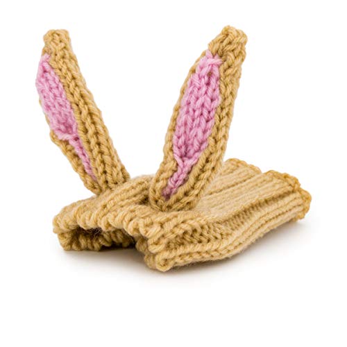 Zoo Snoods Jack Rabbit Dog Costume, Small Warm No Flap Ear Wrap Hood for Pets, Dog Easter Outfit with Rabbit Ears, Soft Yarn Ear Covers for Winters, Halloween, Christmas, New Year Zoo Snoods Jack Rabbit Dog Costume, Small Warm No Flap Ear Wrap Hood for Pets, Dog Easter Outfit with Rabbit Ears, Soft Yarn Ear Covers for Winters, Halloween, Christmas, New Year