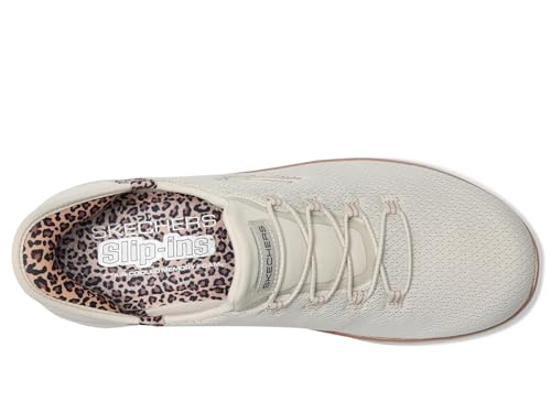 Skechers Women's Summits Leopard Chic Hands Free Slip-ins Sneaker2