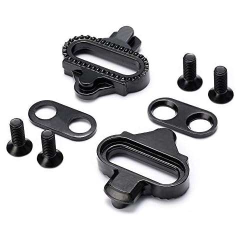 QiK Sports Replacement SPD Bicycle Pedal Cleats - Spinning Indoor and Outdoor Cycling Cover
