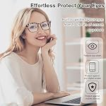 Blue Light Glasses for Women Men Bluelight Blocking Glasses Computer Protection Gaming TV Phone Reading Eyeglasses - Image 4