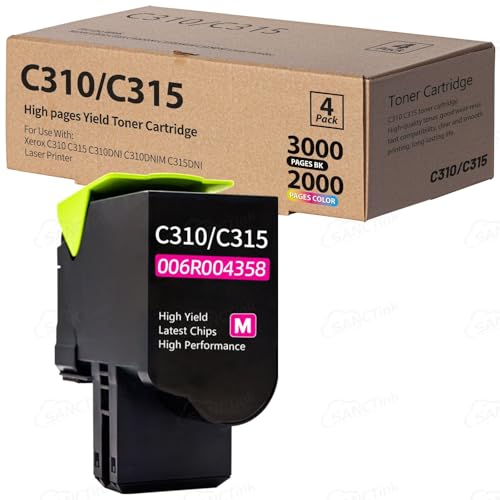 Image of C310 C315 Magenta Toner Cartridge Compatible with Xerox C310 C315 (1Pack)