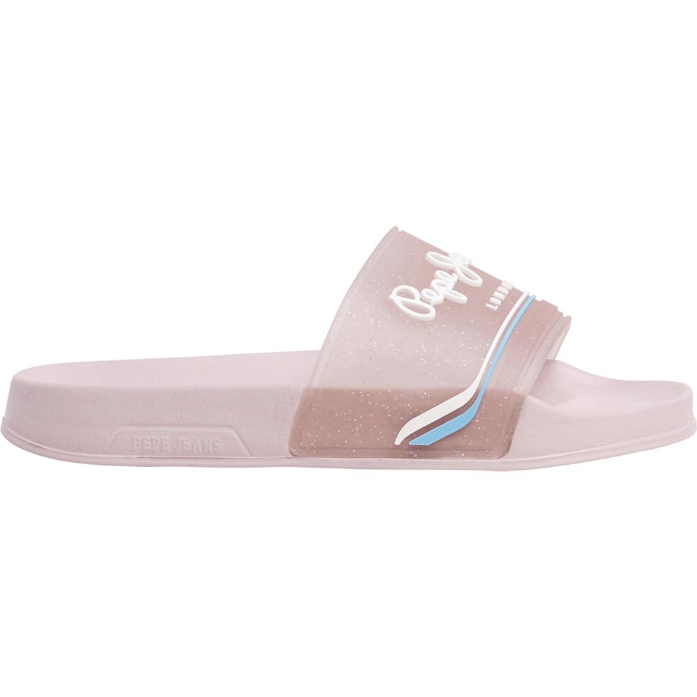Pepe Jeans SLIDER ORIGIN G Shoes, Purple(DUSK PURPLE), 5.5 UK
