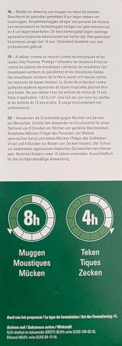 Care Plus Mückenschutz Spray 40 % DEET – Insektenschutz für Tropen & Europa – Gegen Mücken, Zecken & Stechfliegen – Mit Kulturbeutel - 200 ml