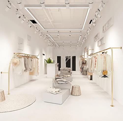 Présentoir créatif doré pour boutique à grande capacité 250cm