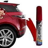 QZTYTY Touch Up Paint for Cars, Touch Up Paint Pen, Scratch Remover for Vehicles, Universal Car Accessories Exterior Decoration Touch-up Pen Car Scratch Remover for Minor Scratches for Most Cars (Red)