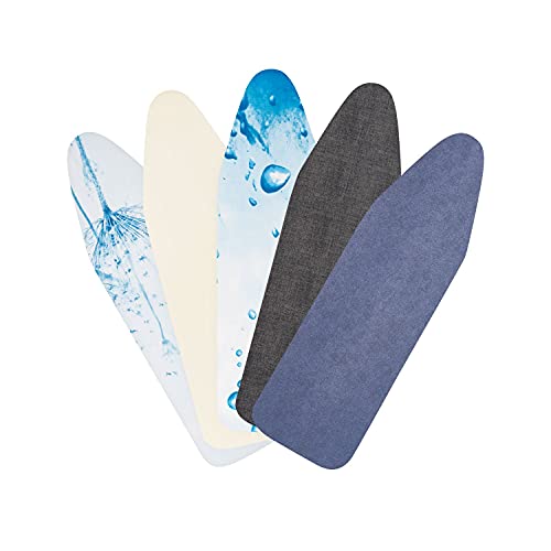 Brabantia 2mm Built-in-Foam Ironing Board Cover (B Board/Neutral Mixed Random Selection) Heat-Resistant, Non-Slip, Cord Fastener