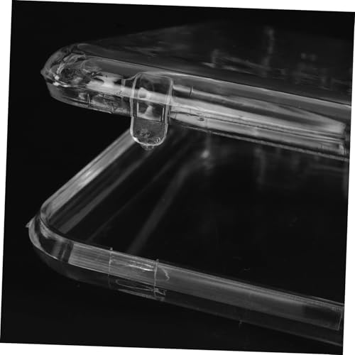 Caja Transparente para Uñas 10 Piezas Organizador Pequeño Cuadrado miniatura 3