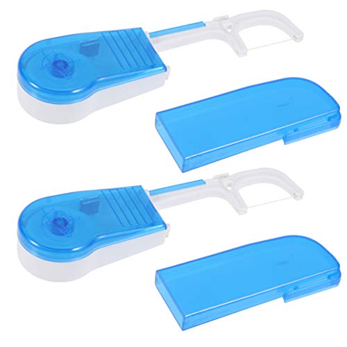 EXCEART 2 Pcs Fio Dental Escolhe SubstituÃ­vel Escova de Dentes Interdental Varas Palito Flosser par