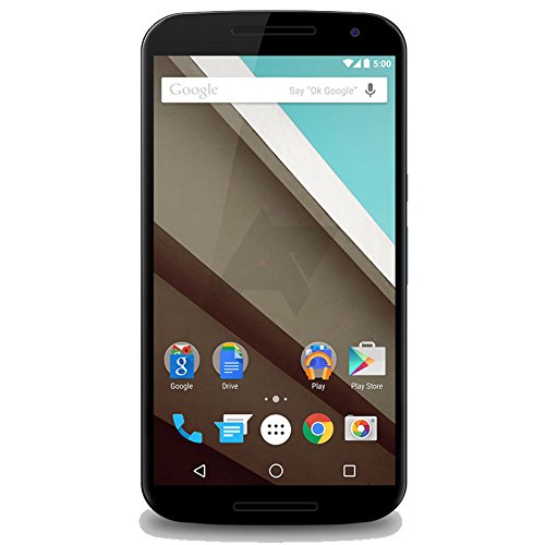 Motorola Nexus 6 GSM Unlocked Cellphone, 32GB, Midnight Blue (Renewed)