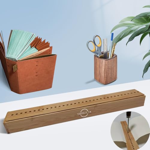 Yaogjlya Ferramentas de perfuração exclusivas de 29 cm para kits de encadernação de livros - Kit de