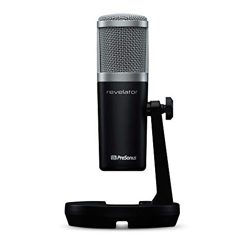 Presonus Revelator Usb-C Microphone W/Studiolive Voice Effects Bundled With Studio Mic Stand & Pop Filter For Recording & Broadcasting Microphones (3 Items) #TOP6