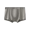 Boxershorts voor heren, effen katoen, basic boxerbroek, herenondergoed, gemiddelde taille, zacht, ademend, U-convexe…