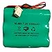 7.2v 2200mAh Ni-MH Battery GP2200AAH6YMX GP2200AAM6YMX GP130AAM6YMX 211AFH6XMK Pack for Security Alarm System