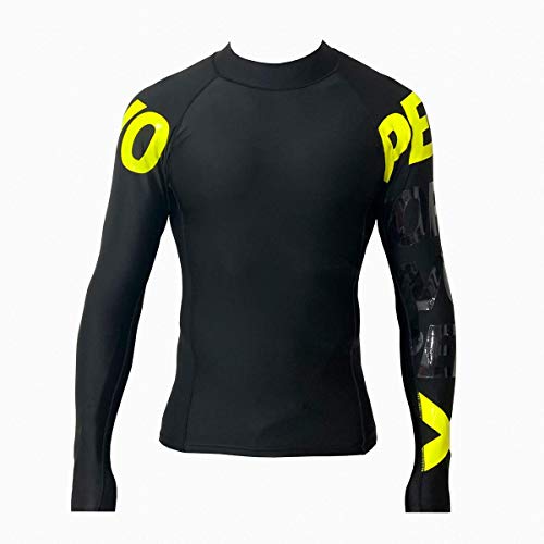 Veste Lycra Storm Manga Longa FPU50+ (P, Preto)