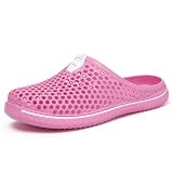 SAGUARO Ciabatte da Spiaggia Donna Estive Pantofole Uomo Clogs Antiscivolo Scarpe da Giardino Rosa 39