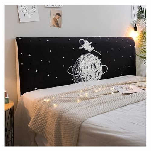 Fodera per Testiera Matrimoniale/1 Piazza E Mezza/Singolo Fantasia Copertura Testiera Letto Elastica Copritestata Letto Tessuto Tutto Compreso Copritestata Stile Nordico Lavabile(# 10,150cm/59in)