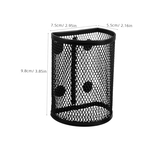 Panier de rangement métallique aimanté robuste à compartiments séparés