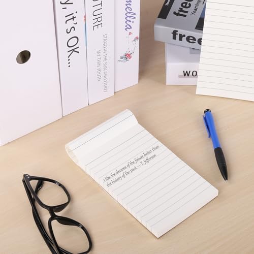 Bloc-notes lignés zmybcpack petit bloc-notes à gratter de bureau