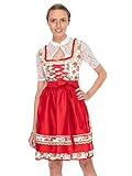 Dieses Dirndl wird ohne Dirndlbluse geliefert.