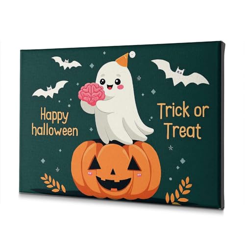Toile Happy Halloween! une décoration murale d'exception signée The Chosen