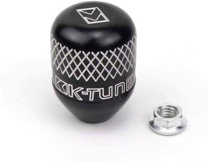 AUTO MT JDM CAR ACCESSORIES Gear Shift Knob Gear Shift KNOB Lever Car Gear Shifter Extender Kit with 4 Adapters (BLACK GEAR KNOB ONLY)