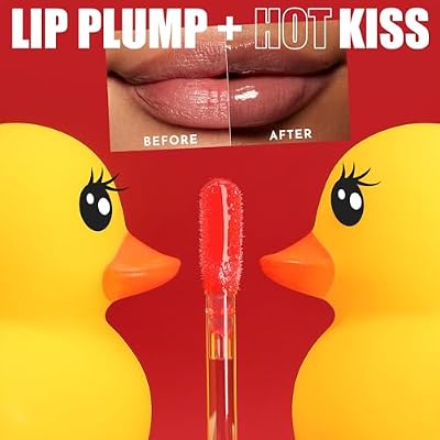 3PCS Duck Plumping Lip Gloss,Plump Lip Gloss,High Pigmentation Shine Finish,Duck Plumping, Non-Sticky Matte FInish,Infused with Spicy Ginger,Clearly Spicy