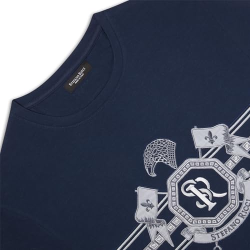 Stefano Ricci, Crewneck T-Shirt, XX-Large (2x_l) — view 4