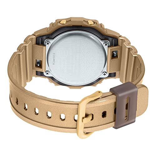 Casio G-Shock DWE-5600HG-1DR Digital Dial Gold Resin Strap Men's Watch Shock Resistant Changeable Strap G1268 - Image 4