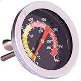 Termômetro lorben forno a lenha estufa smoker churrasqueira