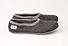 2-Layer natural Felted Wool Slippers for Men Indoor and Outdoor - custom handmade slippers with rubber or leather soles