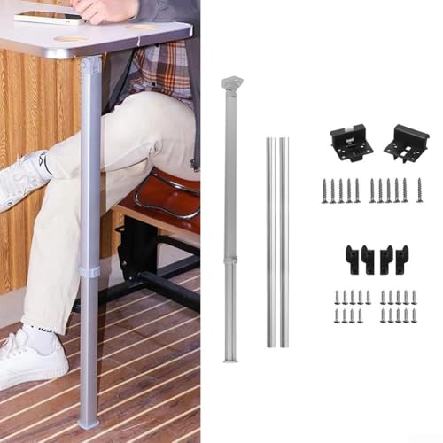 Pieds de table télescopiques 53-91 cm pliables en aluminium