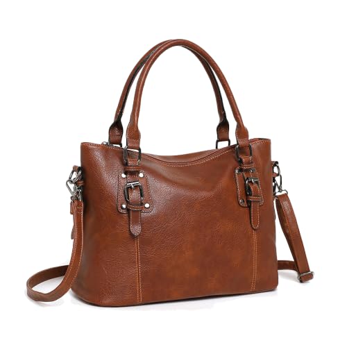 Sac a epaule pour femme grand cabas hobo en cuir PU avec bandouliere reglable