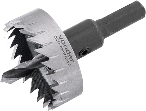 Serra Copo De Aço Rápido, 45 Mm, Para Inox, Vonder.