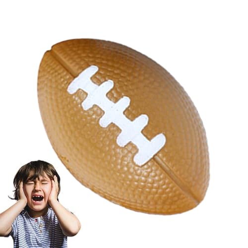 Squeeze-Fidget-Spielzeug – Rebound Stretchy Soft Toy In American-Football-Form, Süßes Anti-Stress-Kneifspielzeug, Sensorisches Zappelspielzeug Für Kinder Und Erwachsene | Lustige Squish Balls Mit Elas