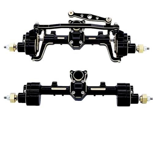 Mise à niveau Axial SCX24 : essieu portique métallique CNC en laiton pour maximiser le grip 1/24