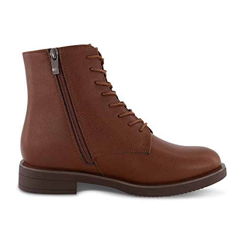CUSHIONAIRE Women's Bespoke lace up Boot +Memory Foam, Wide Widths Available4
