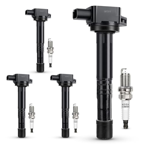 X4Xz UF311+9807B-561BW Uf311 Ignition Coil & 9807B-561Bw Double Iridium Spark Plug cover