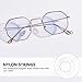iplusmile 3 Packs Glasses Repair Thread, White Hidden Eyeglass Repair Tool Glasses Accessories, Eyeglass Fixing String for Eyeglass Accessorie