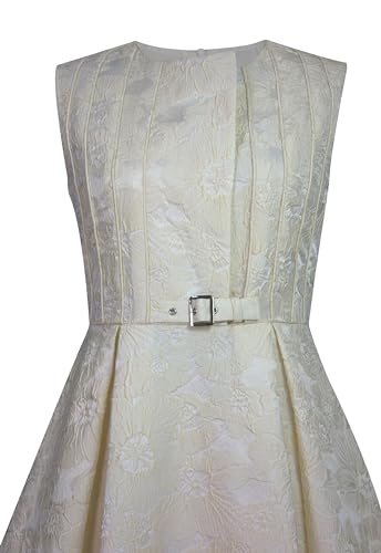 Image of CHIC STAR Womens Embossed Jacquard Dress