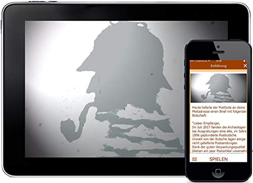 Stadtkrimis Exit Escape Stadtführung iDventure - Der unvollendete Fall von Holmes - Spannendes Escape Room Spiel [1–5 Spieler] - Detektiv Krimi Spiel für Erwachsene - Gesellschaftsspiele für Kinder ab 14 Jahren