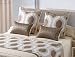 Oportunidades32 Stuttgart Colcha Bouti Edredón Jacquard Invierno, Algodón-Poliéster, Beig,Marron,Blanco (Cama 150 cm...