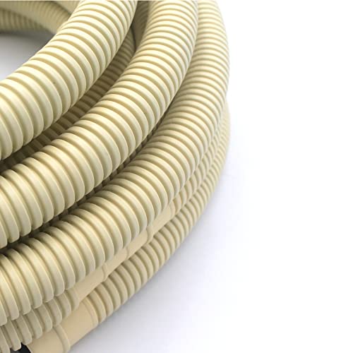 HANSUM Mini Split Drain Hose Air Conditioner Parts & Accessories Pipe Water Tube Pump Universal Line Set Cover for AC Drainage Hvac Extender Outside (25FT) - Thumbnail 4