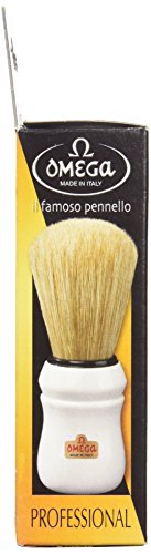 Omega Escova de barbear Pure Bristle 10049, Preto