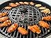 Votenli C883E Cast Iron Cooking Grid Grates Replacement for Weber 22.5 inches One-Touch Silver, Bar-B-Kettle, Master-Touch and One-Touch