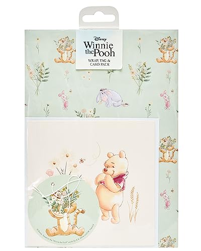 UK Greetings Disney 688967-0-1 Lot de cartes de vœux Winnie l'ourson avec inscription « Winnie l'ourson »