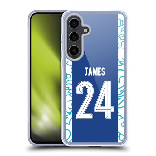 Funda gel Chelsea FC Reece James Samsung Galaxy S24+ 5G carcasa silicona