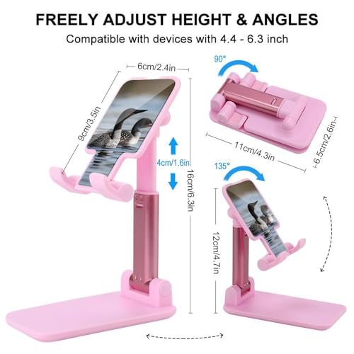Support de téléphone pliable Loon Birds réglable et compact - 2