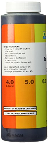 General Hydroponics PH Test Indicator, 8-Ounce