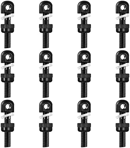 GUGULUZA 7/8'' Sling Swivel Screws Rifle Shotgun Sling Swivel Base Gun Swivel Studs (7/8'' Screws 12 pcs)